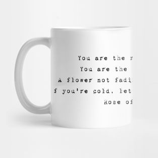 You are the rose of my heart Mug